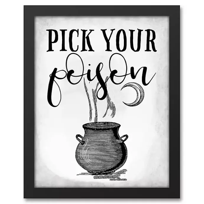 Hot Kirklands Home Pick Your Poison Halloween Wall Art