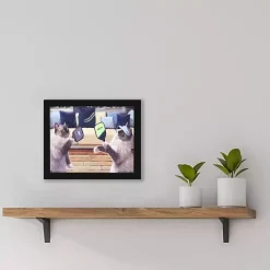 Clearance Kirklands Home Pickleball Cats Framed Art Print Multi
