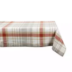 Sale Kirklands Home Picnic Plaid Cotton Tablecloth, 120 in. Multi