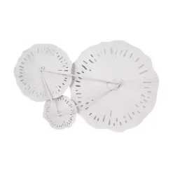 Kirklands Home Pierced Metal Disc Wall Plaque