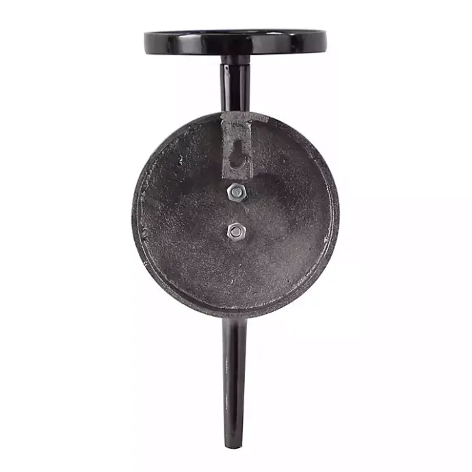 New Kirklands Home Pierre Polished Stem Sconce Black