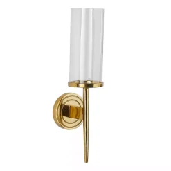 Hot Kirklands Home Pierre Polished Stem Sconce Gold