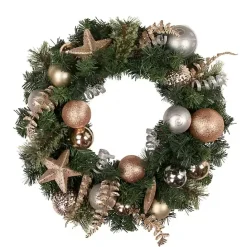 Best Kirklands Home Pine and Star Ornaments Wreath