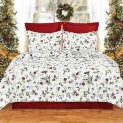 Outlet Kirklands Home Pinecone Reversible 3-pc. King Quilt Set