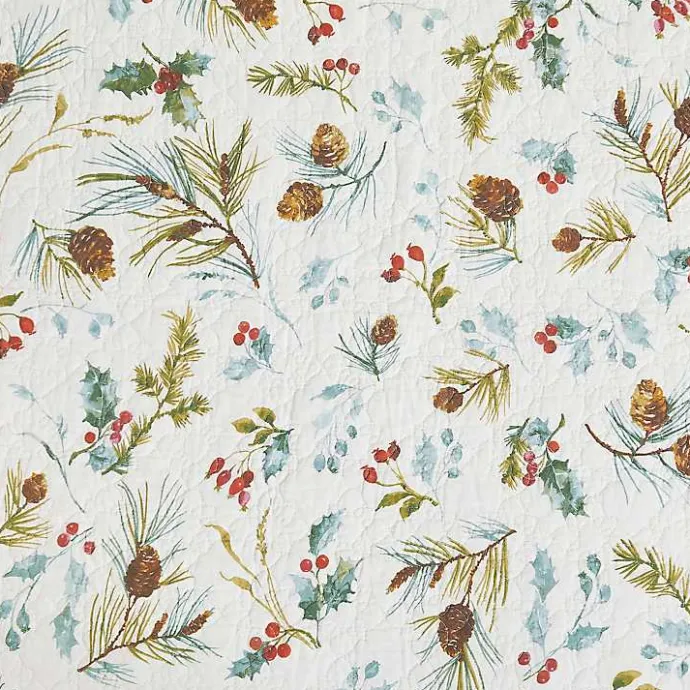 Outlet Kirklands Home Pinecone Reversible 3-pc. King Quilt Set