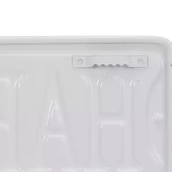 Kirklands Home Pink and White Metal Happy Easter Wall Plaque