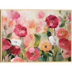 Best Kirklands Home Extract Framed Canvas Art Print Pink