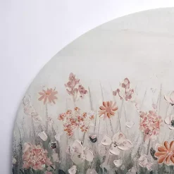 Online Kirklands Home Pink Floral Meadow Arch Canvas Art Print