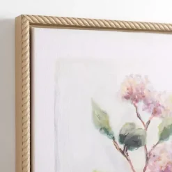 Clearance Kirklands Home Pink Floral Still Life Framed Canvas Art Print Multi