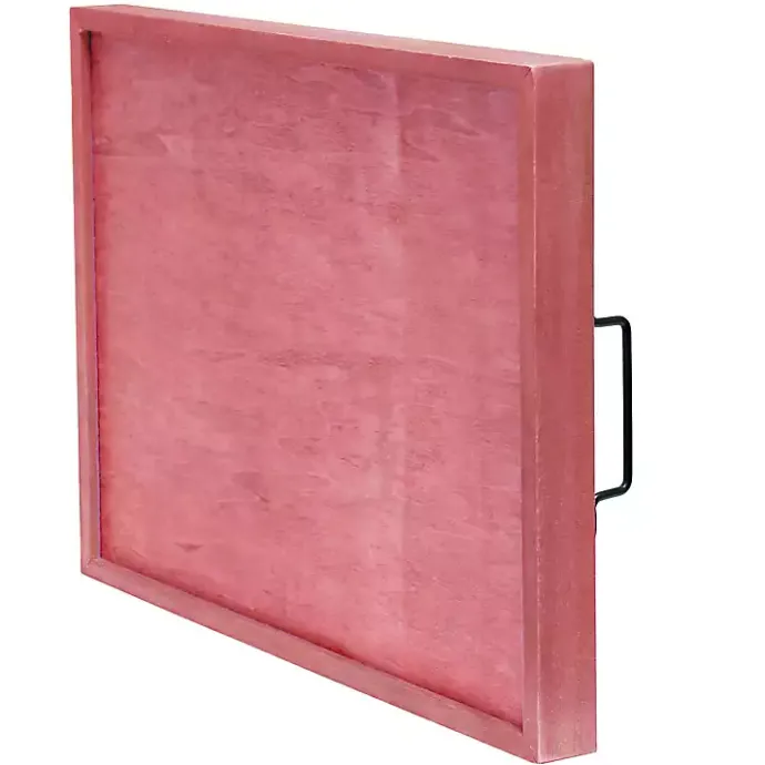 Clearance Kirklands Home Pink Happy Valentine's Day Wood Tray