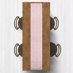 Best Kirklands Home Pink Hearts Cotton Twill Valentine's Runner