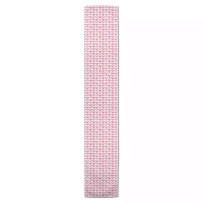 Best Kirklands Home Pink Hearts Cotton Twill Valentine's Runner