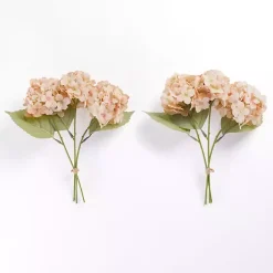 Online Kirklands Home Hydrangea Bundles, Set of 2 Pink