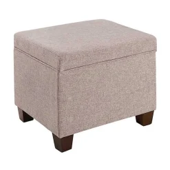 Discount Kirklands Home Madison Storage Ottoman Pink