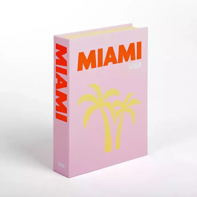 Best Kirklands Home Miami Book Box Pink