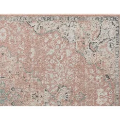 Outlet Kirklands Home Pink Rose Medallion Area Rug, 5x7
