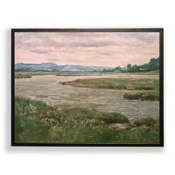 Hot Kirklands Home Pink Sky Landscape Framed Art Print