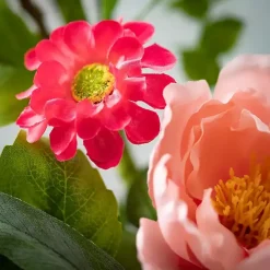 Discount Kirklands Home Pink Spring Floral Garland