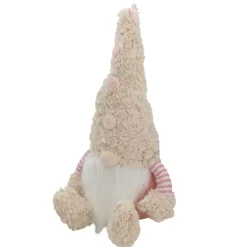 Clearance Kirklands Home Striped Easter Gnome Figurine Pink