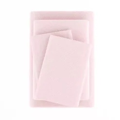 Sale Kirklands Home Tiny Hearts 3-pc. Twin Sheet Set Pink