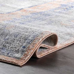 Outlet Kirklands Home Pink Vintage Floral Print Area Rug, 8x10