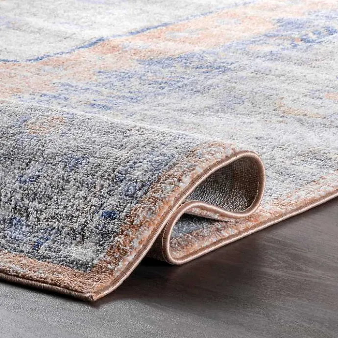 Outlet Kirklands Home Pink Vintage Floral Print Area Rug, 8x10