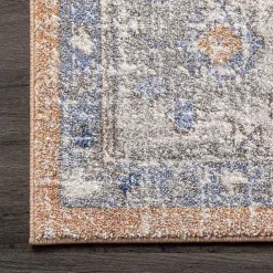 Outlet Kirklands Home Pink Vintage Floral Print Area Rug, 8x10