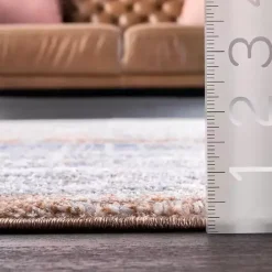 Outlet Kirklands Home Pink Vintage Floral Print Area Rug, 8x10