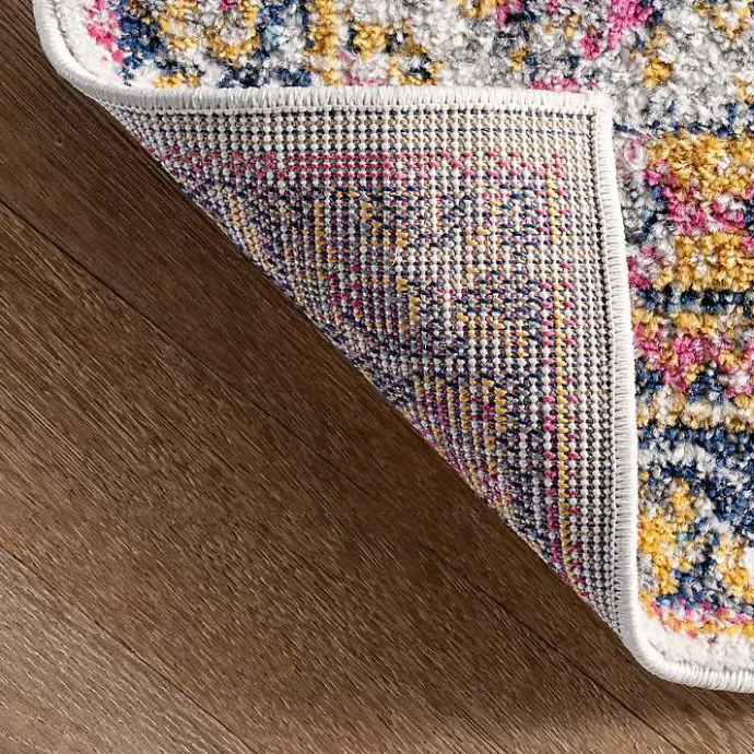 Clearance Kirklands Home Pink Vintage Medallion Area Rug, 10x14