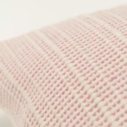 Discount Kirklands Home Pink Woven Throw Pillow