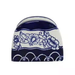 Online Kirklands Home Pip Vintage Blue Floral 3-pc. Shaker & Napkin Set