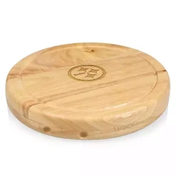 Outlet Kirklands Home Pittsburgh Steelers Cheese Board and Tool Set Tan