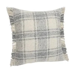 Discount Kirklands Home Plaid Cabin Casual Accent Pillow