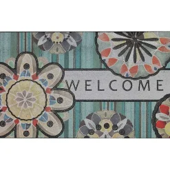 Sale Kirklands Home Playful Medallion Welcome Doormat Multi