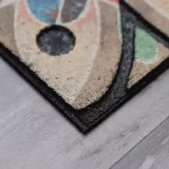 Sale Kirklands Home Playful Medallion Welcome Doormat Multi