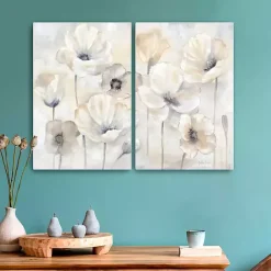 New Kirklands Home Poppy Garden Landscape Canvas Art Prints, 16x24