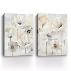 New Kirklands Home Poppy Garden Landscape Canvas Art Prints, 16x24