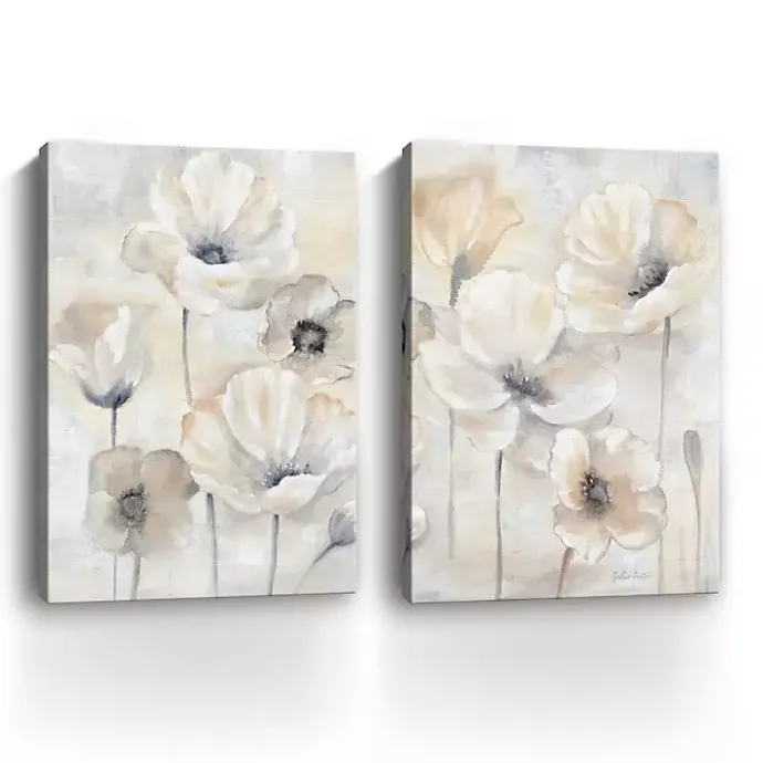 New Kirklands Home Poppy Garden Landscape Canvas Art Prints, 16x24