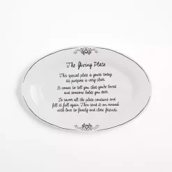 Sale Kirklands Home Porcelain Giving Platter