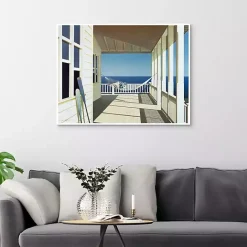 Clearance Kirklands Home Porch Shadows Framed Canvas Art Print