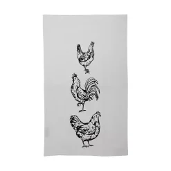 Sale Kirklands Home Portrait Farm Animals Kitchen Towels, Set of 3