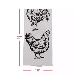 Sale Kirklands Home Portrait Farm Animals Kitchen Towels, Set of 3
