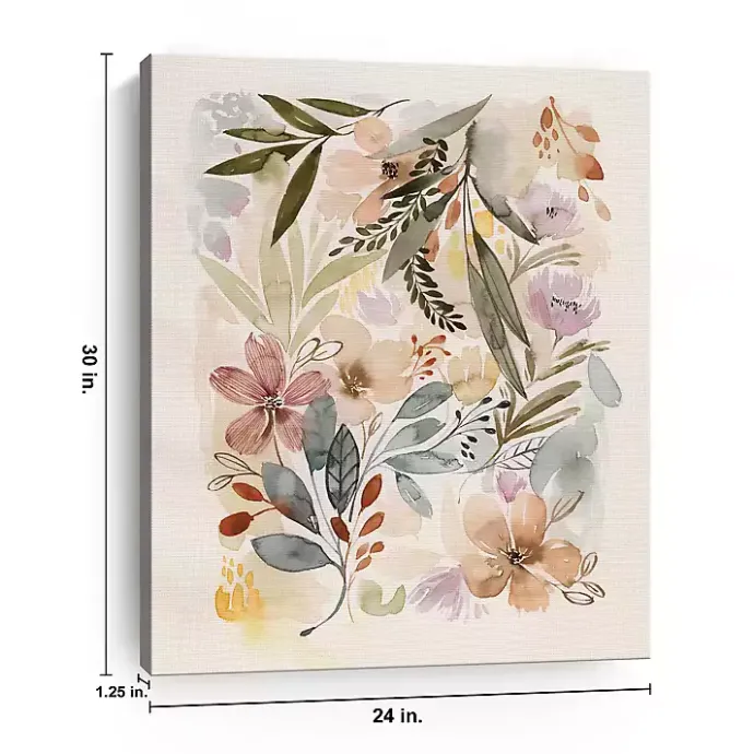 Discount Kirklands Home Potpourri Watercolor II Canvas Art Print