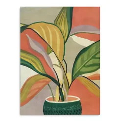 Clearance Kirklands Home Potted Bird of Paradise Giclee Canvas Art Print