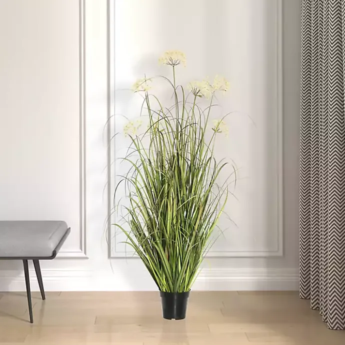 Clearance Kirklands Home Potted Flowering Grass, 36 in.