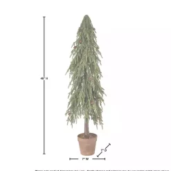 Sale Kirklands Home Potted Soft Touch Norfolk Pine Tree, 48 in. Green