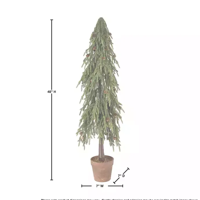 Sale Kirklands Home Potted Soft Touch Norfolk Pine Tree, 48 in. Green