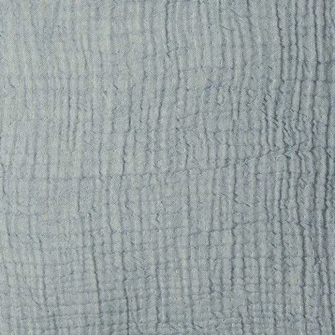 Best Kirklands Home Powder Gauze Organic Fringe Throw Pillow Blue