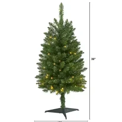Outlet Kirklands Home Pre-lit 3 ft. Green Mountain Pine Christmas Tree