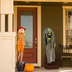 Discount Kirklands Home Pre-Lit Animated Shrouded Witch Outdoor Decoration